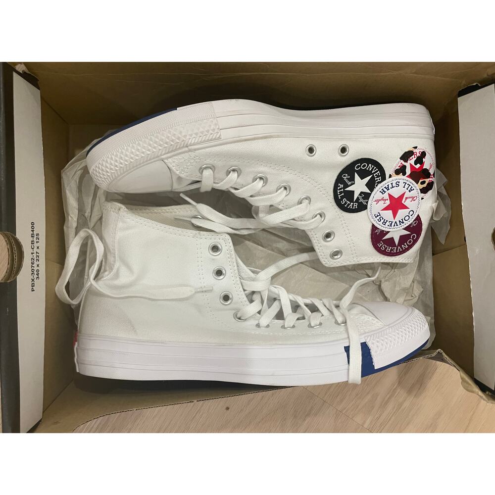 Converse Chuck Taylor All-Star 'Logo Play' White High-Top Shoes